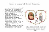 Santo rosario (Misterios de Luz)