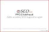 PPC Clickfraud - Zašto se jedino SEO dugoročno isplati (Nedim Šabić)