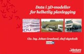 Data i 3D-modeller for helhetlig planlegging