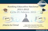 Ranking educativo nacional. febrero.2012.ppt.