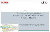 Workshop Succesvoller ondernemen met Social Media