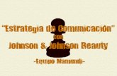 Estrategia de comunicación con johnson&johnson beauty