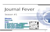 Wendell journal fever 01
