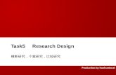 Field study topic5 research design