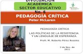 Peter Mc Laren pedagogia critica