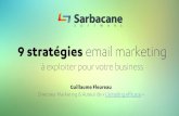 Neuf stratégies de email marketing
