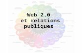 Atelier-Conférence Web 2.0 et Relations publiques
