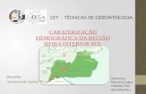 caraterização demográfia - Beira interior sul