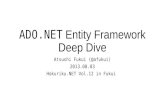 Entity Framework 5.0 deep dive