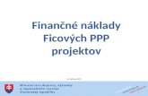 Finančné náklady Ficových PPP projektov
