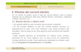 Efectes corrent elèctric i màquines electromagnètiques