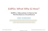 EdPEx: Introduction to the Criteria for Performance Excellence