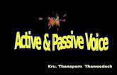 Active&passive voice
