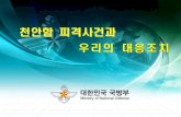 천안함 피격사건과 대한민국 대응조치