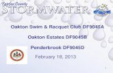 Fairfax County Stormwater Presentation for Penderbrook HOA