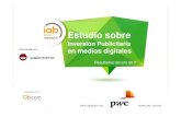 Estudio sobre la inversión publicitaria en medios digitales 2012