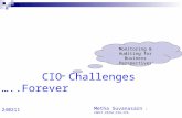 Presentation : CIO challenges by Metha Suvanasarn ในงานสัมมนาผู้บริหารไอที เมื่อวันที่ 24 กุมภาพันธ์