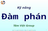 Kỹ năng đàm phán - Tâm Việt