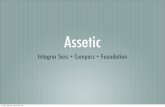 Assetic: Integrar SASS, Compass y Foundation