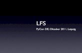 LFS PyCon DE 2011