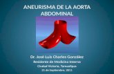 Aneurisma de la aorta abdominal
