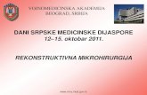 Rekonstruktivna mikrohirurgija prof. dr sc med. marijan novakovic