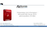 alphorm.com - Formation SQL Server 2012 (70-462)
