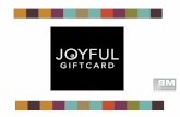 Presentatie Joyful Giftcard