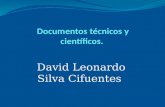 Documentos técnicos y científicos