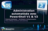 2008-09-30 Administration automatisée avec Powershell