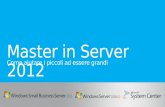 (3) master in server 2012   cipolleschi - soluzioni server