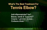 Tennis Elbow Treatment