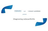 Diagnosing osteoarthritis