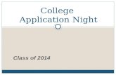 College application night 2013.parents.blog
