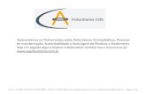 Apresentação sobre reciclagem da C. A. Poliuretanos Consultoria Ltda,