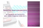 Estudi Macroeconòmic d'Espanya i Itàlia vs Europa 2008 - 2011