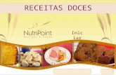 E-book de receitas doces + saudáveis