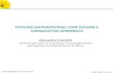 Patologie gastrointestinali e  contraccezione