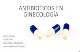 Antibióticos en ginecología