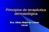 Principios de terapeutica dermatologica
