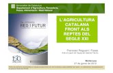L'agricultura catalana front el reptes del segle XXI