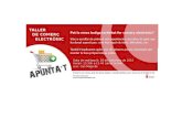 Taller Comerç Electrònic - Passos per muntar botiga online
