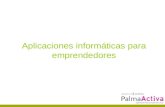 PalmaActiva - Aplicaciones informáticas para emprendedores