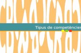 Tipus De CompetèNcies