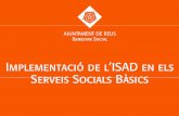 Implementació iSAD als SS de Reus