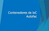 Contenedores de IoC - Autofac