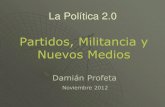 Política 2.0 - Córdoba 2012