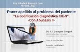 Codificación Diagnóstica CIE-9 con Abucasis