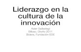 Liderazgo cultura innovacion