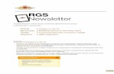 RGS Newsletter №1 (30 июня 2011)